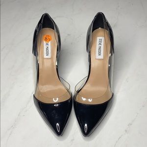 Steve Madden Kingly d’Orsay Heels Black Sz 8.5